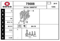 Generator / Alternator EAI, Cod: 75688