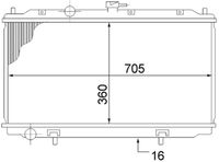Thumbnail - Radiateur - CR1485000S - MAHLE