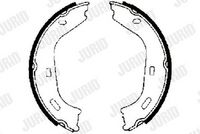 Bremsbackensatz, Feststellbremse