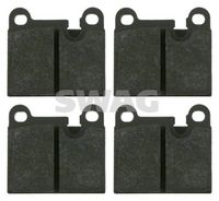 комплект спирачно феродо, дискови спирачки