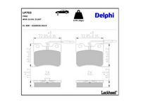 комплект спирачно феродо, дискови спирачки
