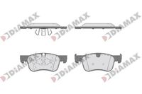 Комплект спирачно феродо, дискови спирачки N09760 DIAMAX