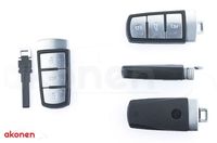 Korpuss, automašīnas atslēga 004VW004 B CAR