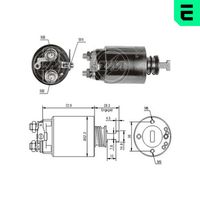 Solenoid, electromotor ERA, Cod: ZM688