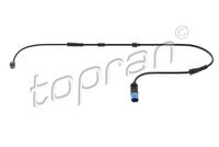 предупредителен контактен сензор, износване на накладките