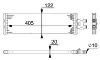 Thumbnail - Oliekoeler, automatische transmissie - CLC64000P - MAHLE
