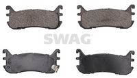 Set placute frana,frana disc SWAG, Cod: 33 10 5124