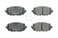 комплект спирачно феродо, дискови спирачки