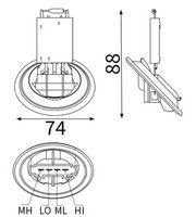 Widerstand, Innenraumgebläse