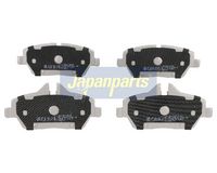 комплект спирачно феродо, дискови спирачки