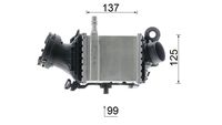 Thumbnail - Intercooler, inlaatluchtkoeler - CI659000P - MAHLE