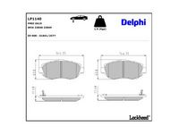 комплект спирачно феродо, дискови спирачки