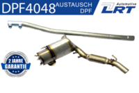 Ruß-/Partikelfilter, Abgasanlage
