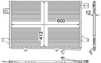 Thumbnail - Condensor, airconditioning - AC452000P - MAHLE