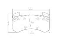 BREMBO High performance remblokkenset 3