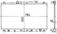 Thumbnail - Radiateur - CR548000S - MAHLE