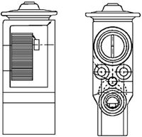 Thumbnail - Expansieventiel, airconditioning - AVE55000P - MAHLE