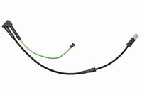 предупредителен контактен сензор, износване на накладките