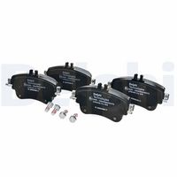 Bremsbelagsatz, Scheibenbremse