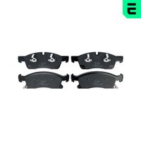 Комплект спирачно феродо, дискови спирачки BP-12599 OPTIMAL