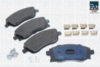 комплект спирачно феродо, дискови спирачки