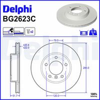 Disc frana DELPHI, Cod: BG2623C