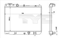 Radiator, engine cooling