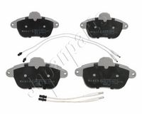 Комплект спирачно феродо, дискови спирачки PA-0632AF JAPANPARTS