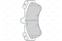 Bremsbelagsatz, Scheibenbremse