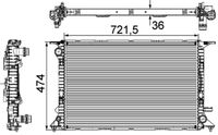 Thumbnail - Radiateur - CR911000P - MAHLE