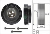 Fulie curea, arbore cotit Schaeffler INA, Cod: 544 0166 20