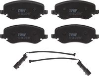 комплект спирачно феродо, дискови спирачки