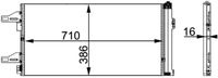 Thumbnail - Condensor, airconditioning - AC363000P - MAHLE