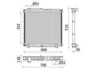 Thumbnail - Radiateur - CR2608000P - MAHLE