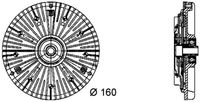 Thumbnail - Koppeling, radiateurventilator - CFC54000P - MAHLE