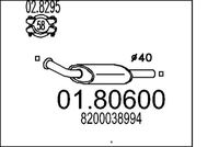 Mittelschalldämpfer