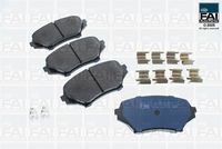 комплект спирачно феродо, дискови спирачки