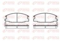 комплект спирачно феродо, дискови спирачки