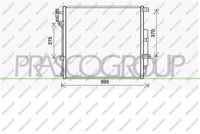 Condensator, climatizare PRASCO, Cod: LR864C002