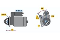 BOSCH Startmotor / Starter 5