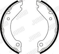 Bremsbackensatz, Feststellbremse