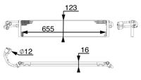 Thumbnail - Oliekoeler, automatische transmissie - CLC71000P - MAHLE