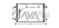 Condensator / Radiator aer conditionat AVA Clever Choice, Cod: SZ5107D