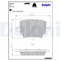 Bremsbelagsatz, Scheibenbremse