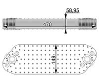 Thumbnail - Oliekoeler, motorolie - CLC16000P - MAHLE