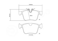 BREMBO High performance remblokkenset 3