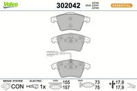 Bremsbelagsatz, Scheibenbremse