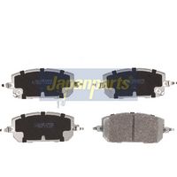 комплект спирачно феродо, дискови спирачки