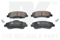 Bremsbelagsatz, Scheibenbremse