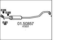 Mittelschalldämpfer